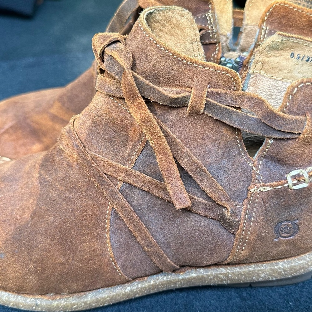 Ankle hand made boots